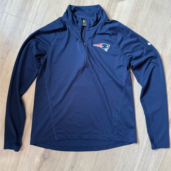 Nike NFL Patriots Quarter Zip - Picture 1 of 3